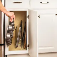 Polished Chrome U-Shaped Tray Divider