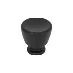 Conga Knob Matte Black - 1 1/8 in