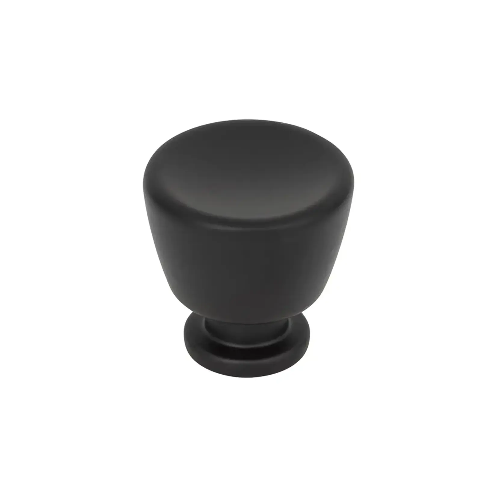Conga Knob Matte Black - 1 1/8 in