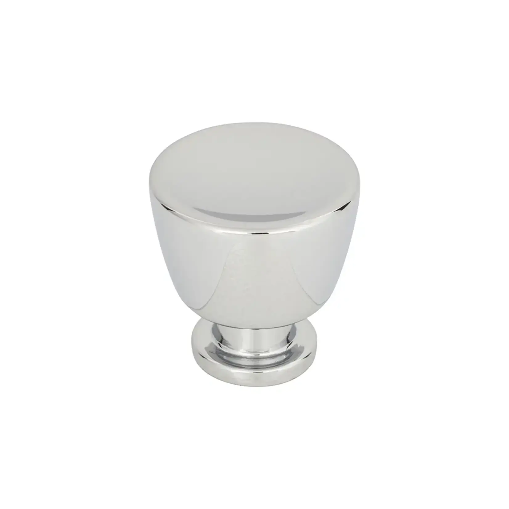 Conga Knob Polished Chrome - 1 1/8 in