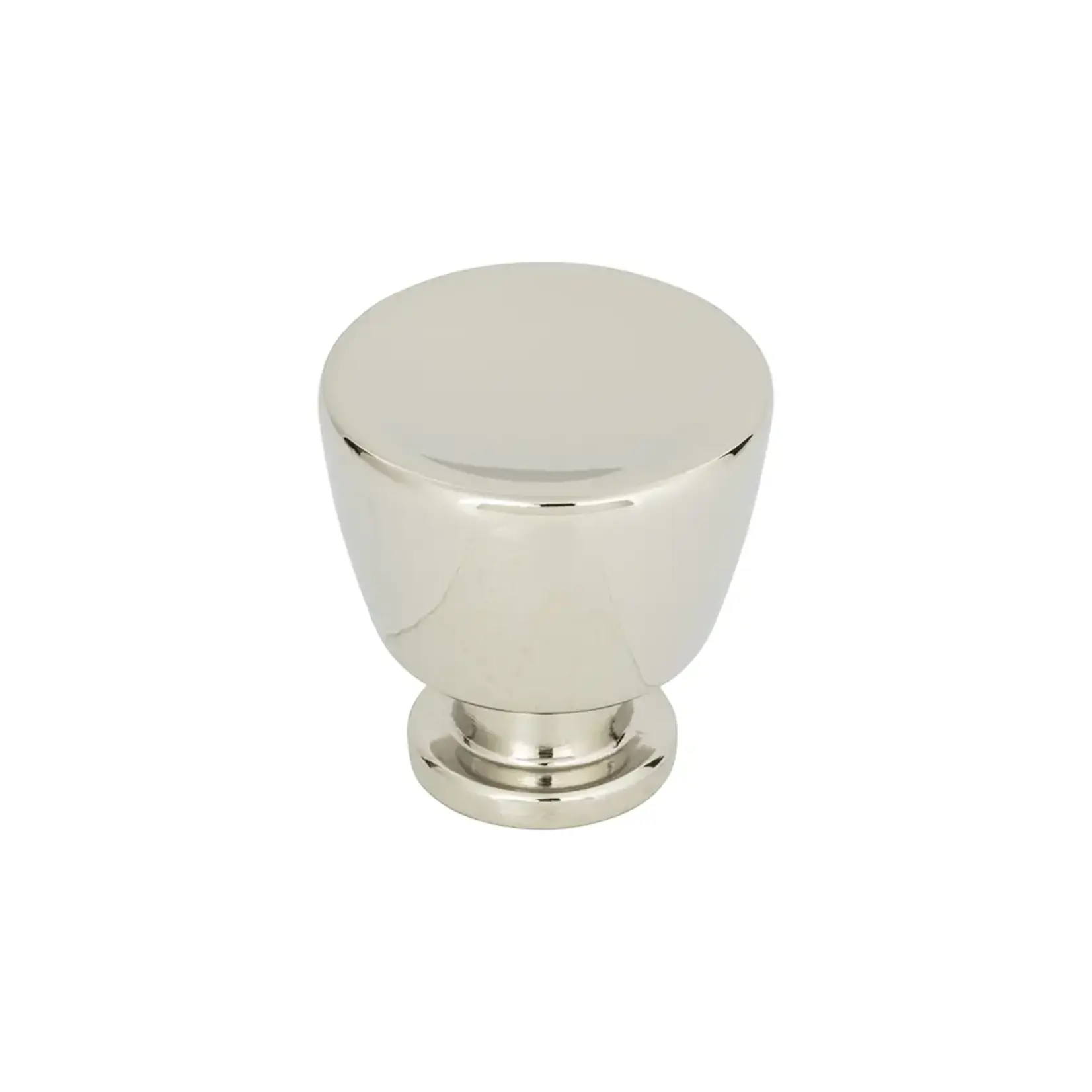 Conga Knob Polished Nickel - 1 1/4 in