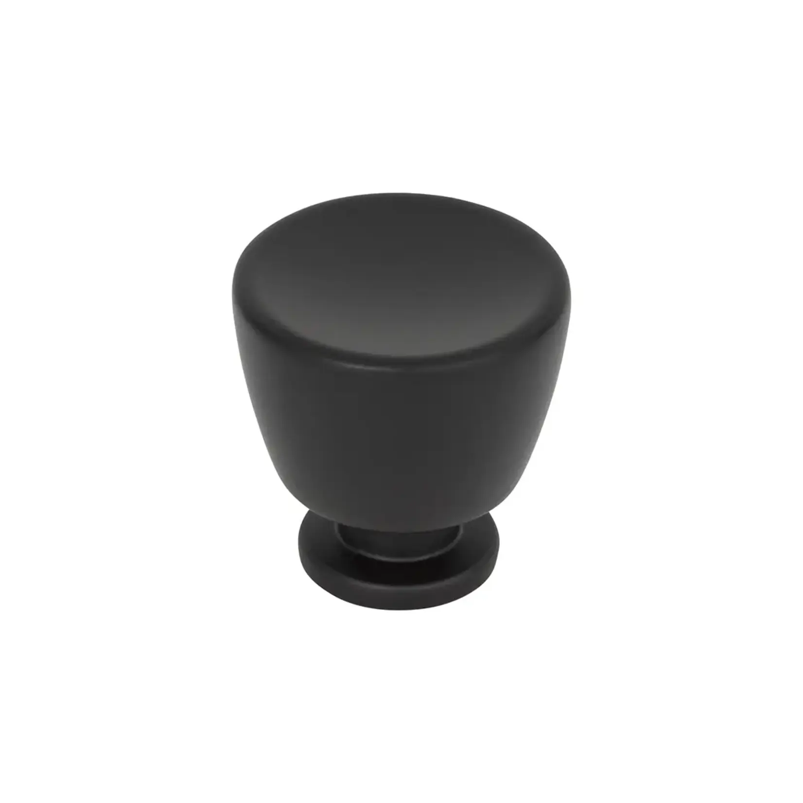 Conga Knob Matte Black - 1 1/4 in