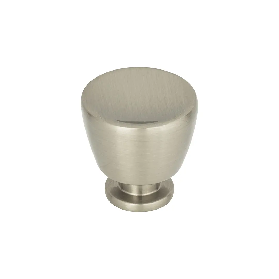 Conga Knob Brushed Nickel - 1 1/4 in