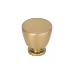 Conga Knob Warm Brass - 1 1/4 in