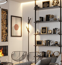 Eureka Eureka Slim Closet System Matte Black