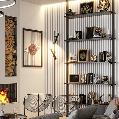 Eureka Eureka Slim Closet System Matte Black