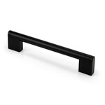 Marathon Hardware Grantchester Modern Hollow Pull Matte Black 3 3/4 In