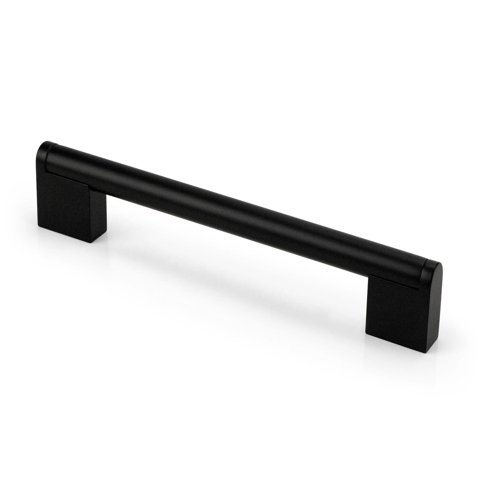 Marathon Hardware Grantchester Modern Hollow Pull Matte Black 3 3/4 In
