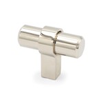 Marathon Hardware Kingston Knob Polished Nickel - 1 5/8 in