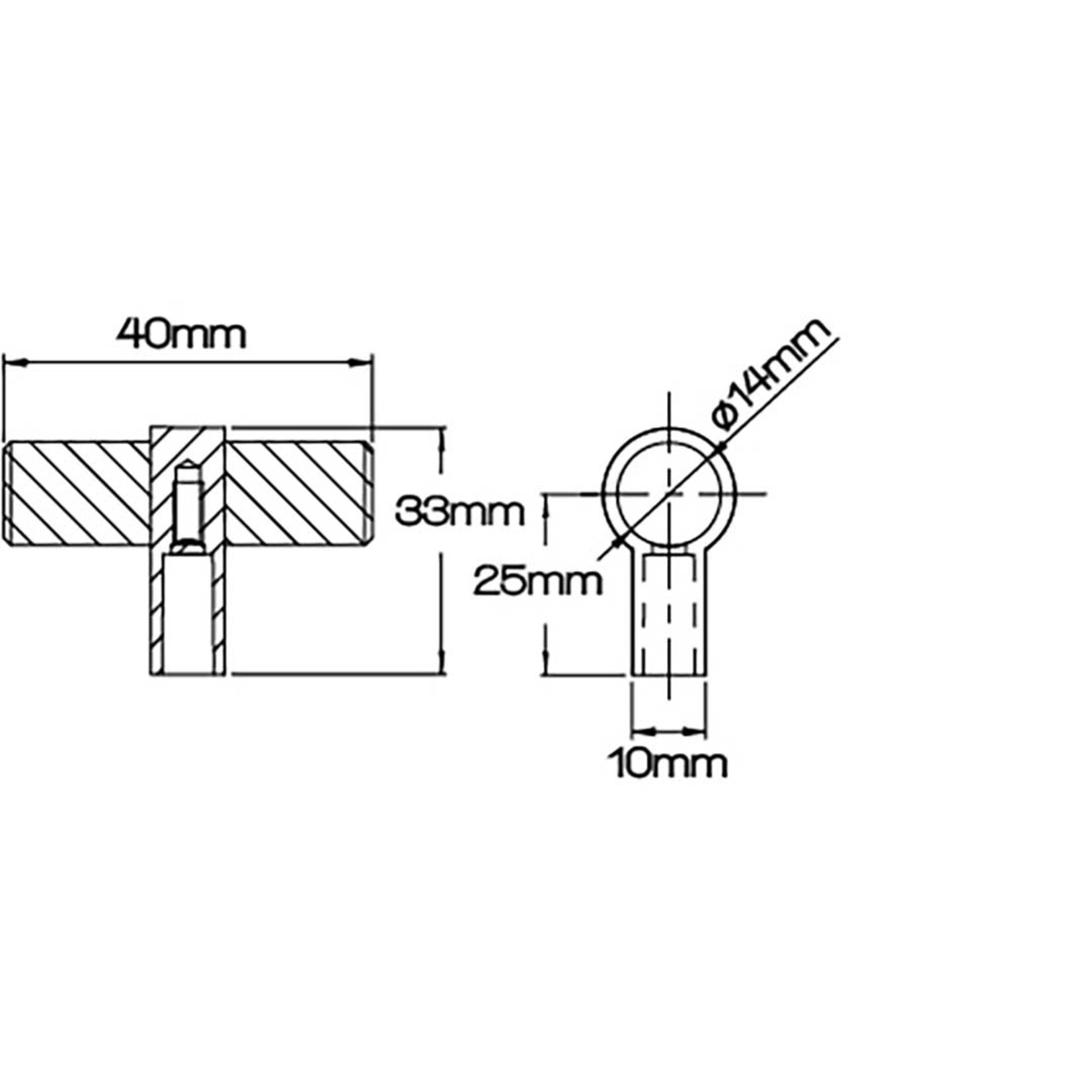 Marathon Hardware Kingston Knob