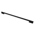 Marathon Hardware Milano Pull, Matte Black - 20 1/8inch -480mm C-2-C