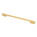 Marathon Hardware Milano Pull, Satin Gold - 15 1/8inch -352mm C-2-C