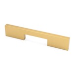 Marathon Hardware Milano Pull, Satin Gold - 6 1/4inch -128mm C-2-C