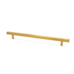 Marathon Hardware Kayenta Pull, Brushed Gold - 12 7/16in OAL - 256mm C/C
