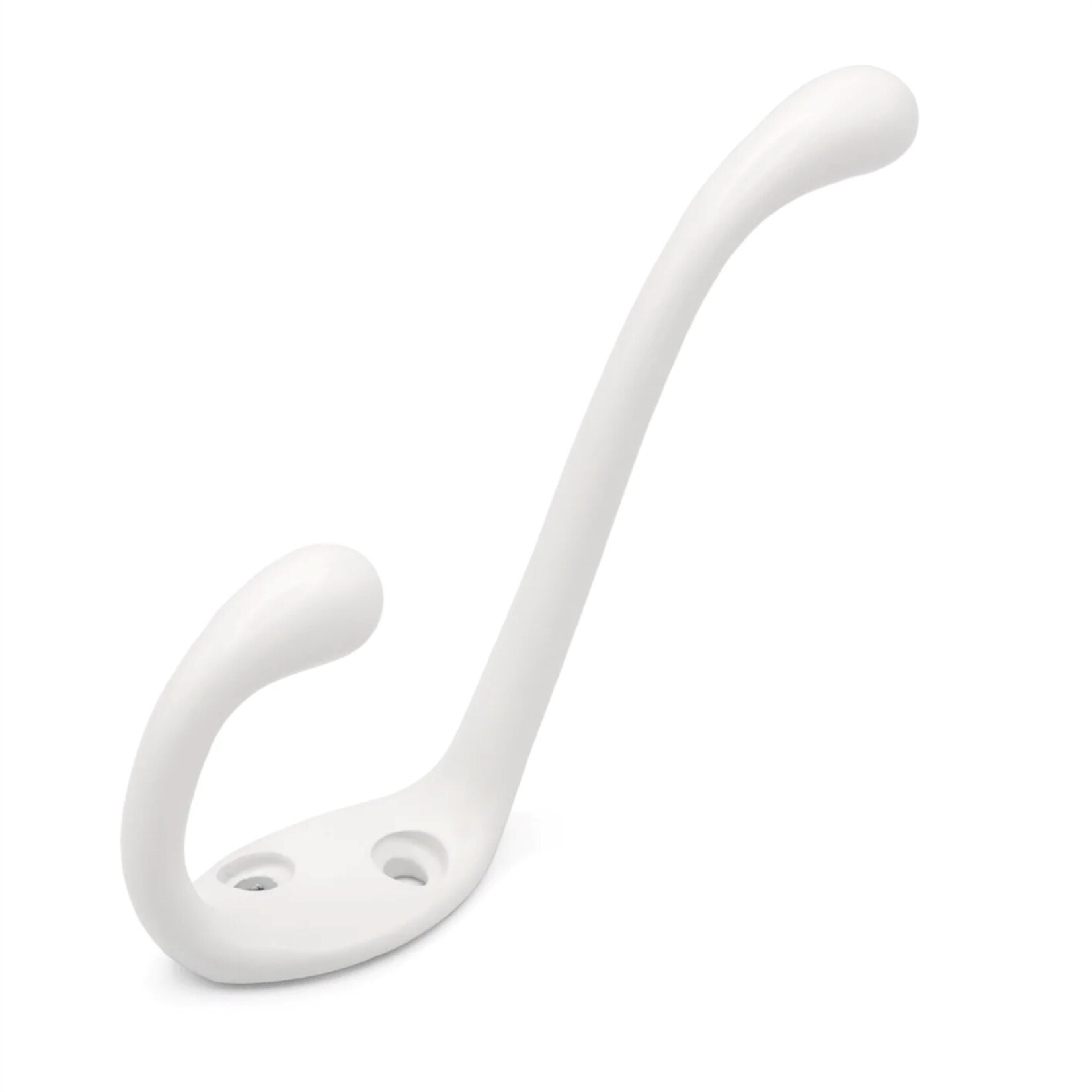 Marathon Hardware Classic Hook Matte White - 4 5/8 in