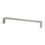 Berenson Canadiana Georgian Square Pull 6 5/16 In Brushed Satin Nickel