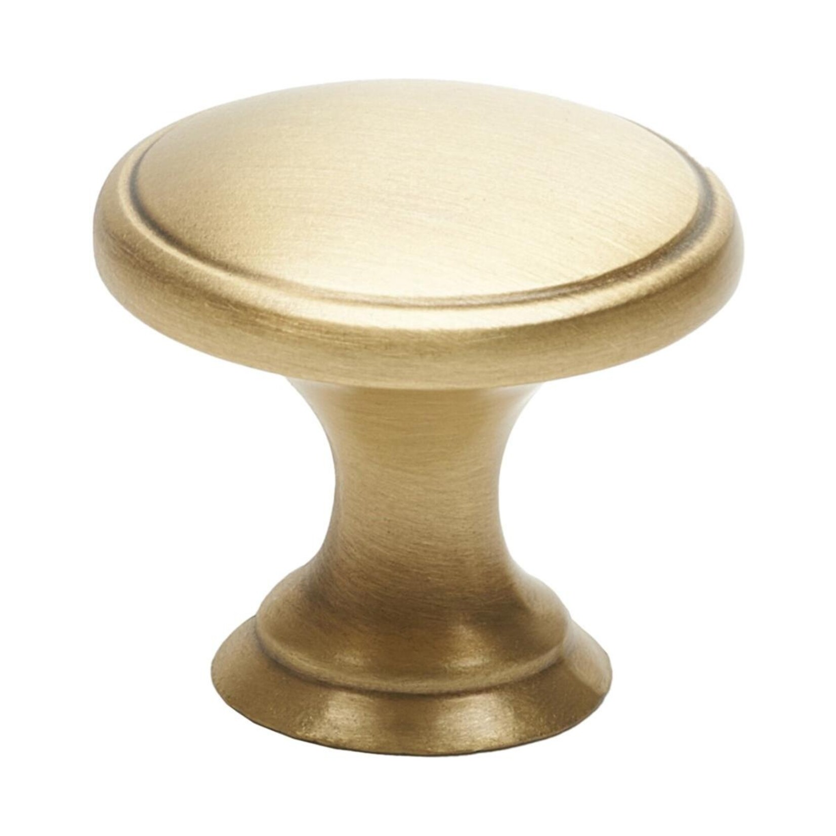 Berenson Arrowhead Knob Brushed Brass 1-1/4 In