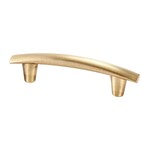 Berenson Arrowhead 2 Pull Brushed Brass - 3 3/4  in