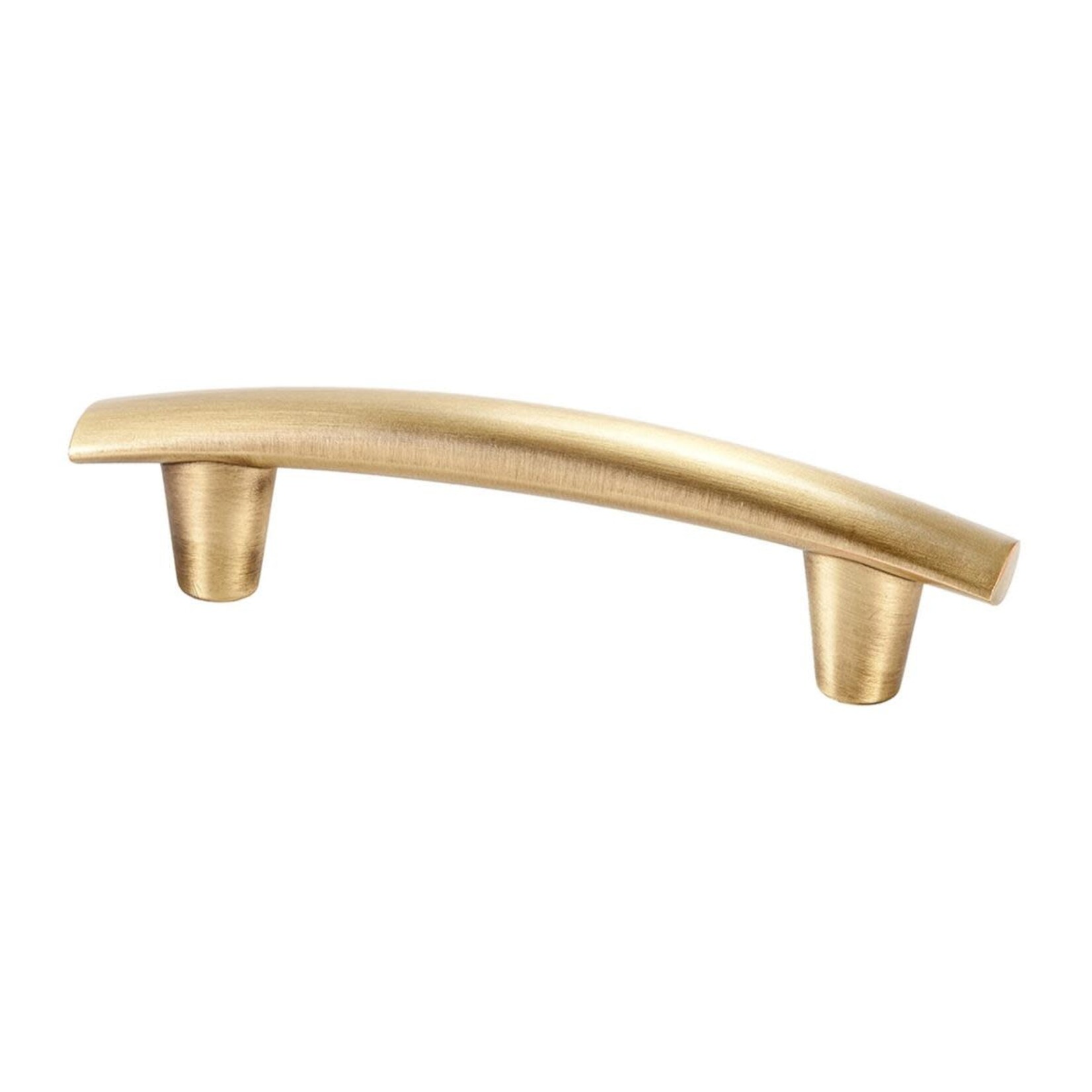 Berenson Arrowhead 2 Pull Brushed Brass - 3 3/4  in