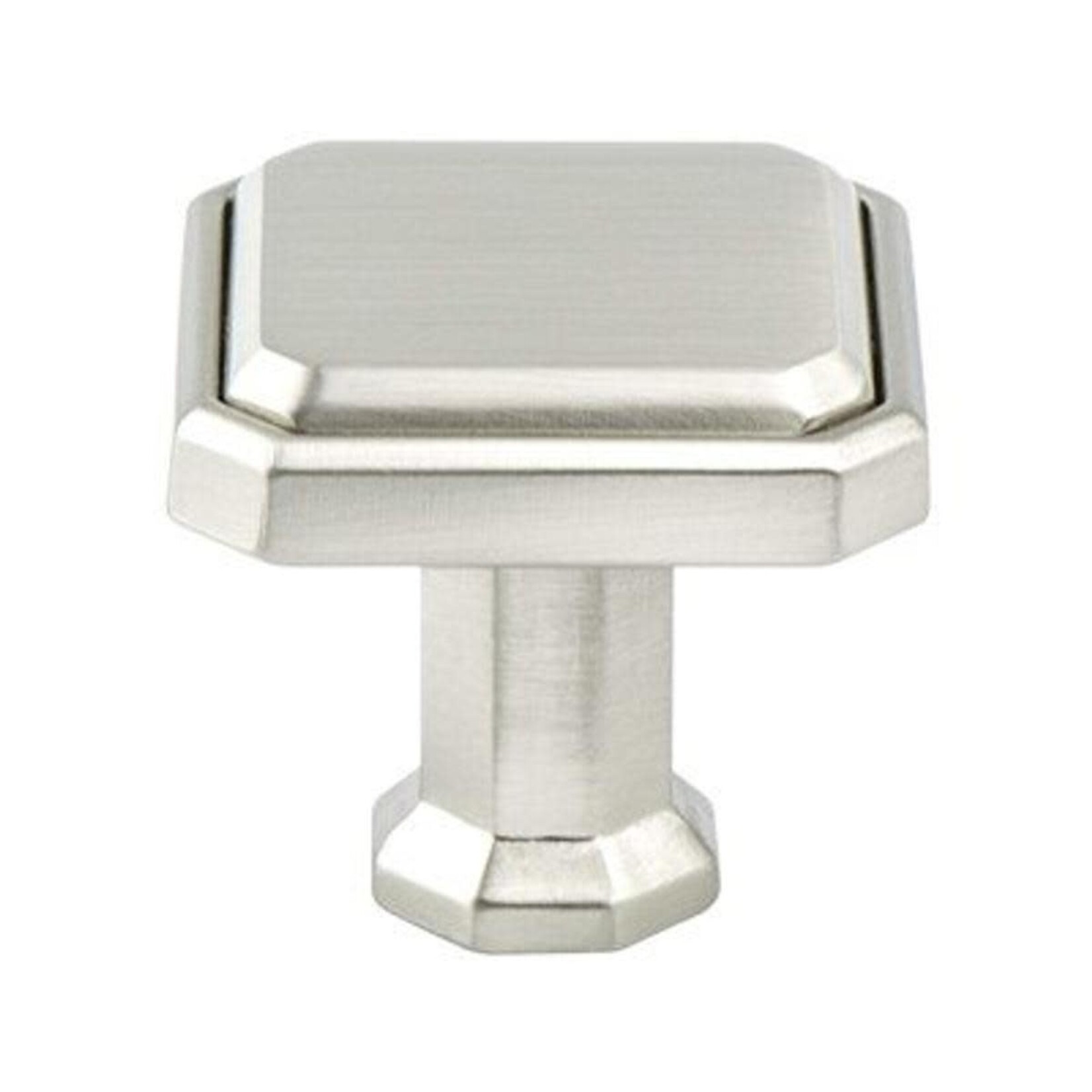 Berenson Harmony Knob 1-3/16" x 1-3/16" Brushed Nickel
