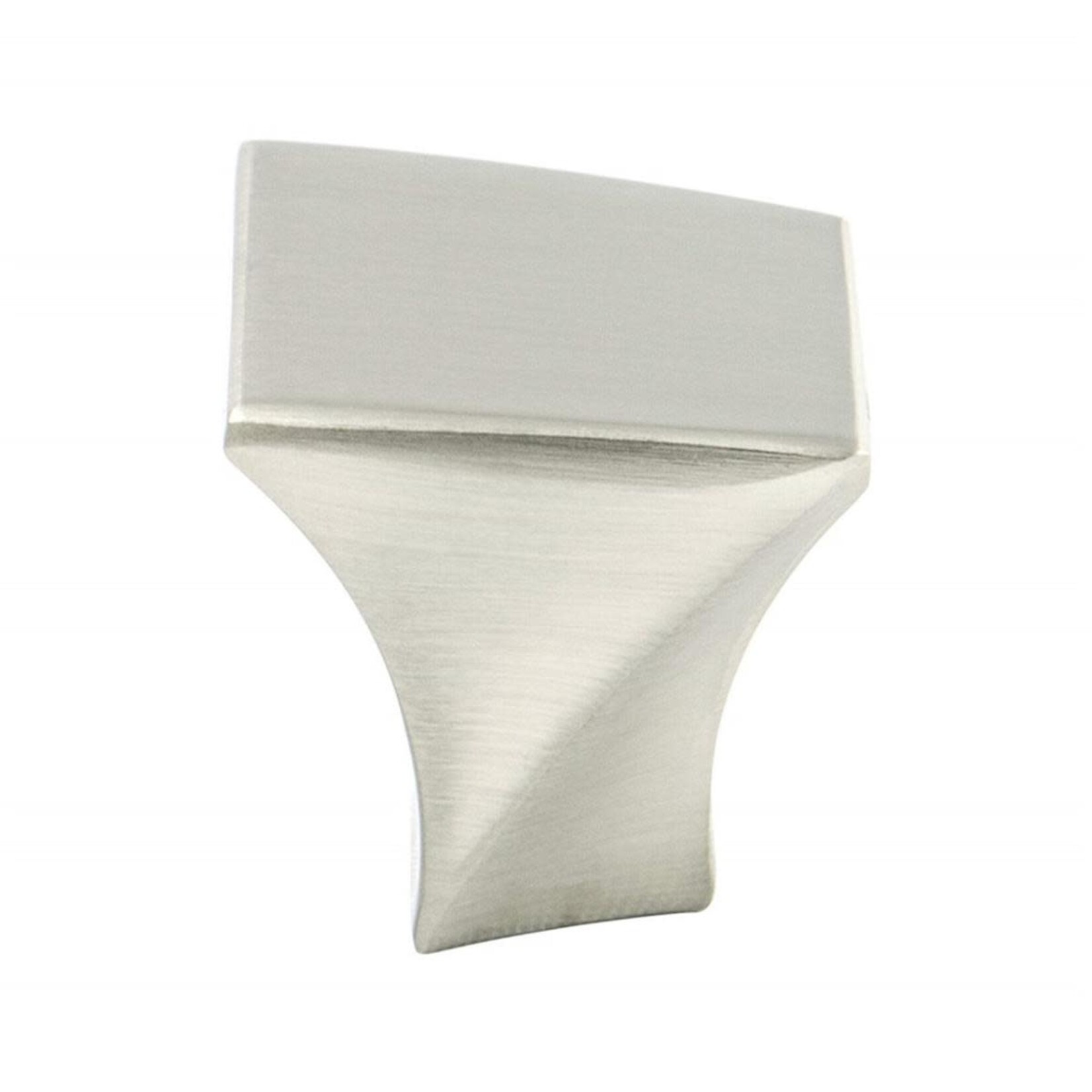 Berenson Fluidic Knob 1-3/16" x 1-1/16" Brushed Nickel