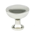 Berenson Echo Knob Polished Nickel 1-3/16 In
