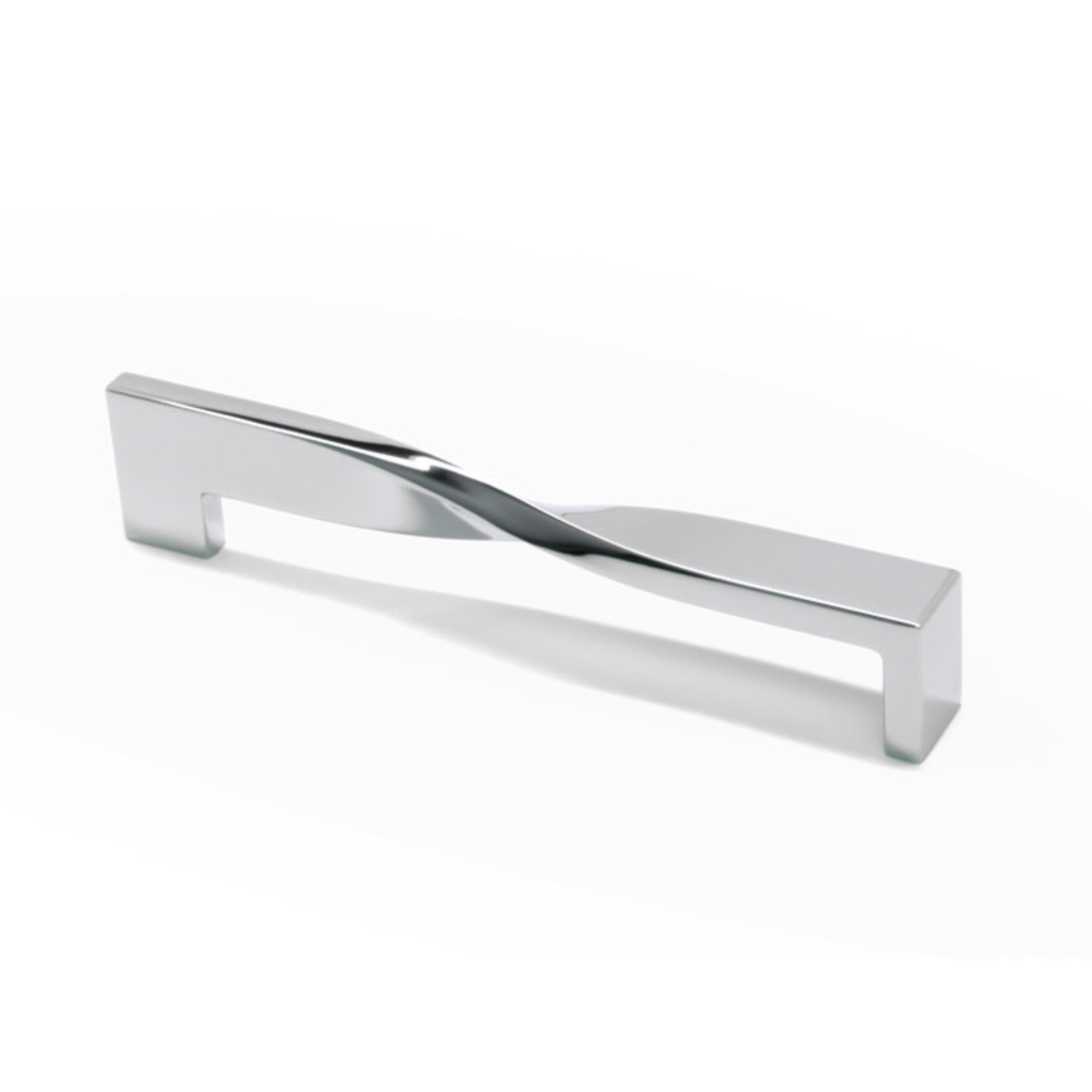Marathon Hardware Twist Contemporary Pull-Polished Chrome - 6 5/16 In