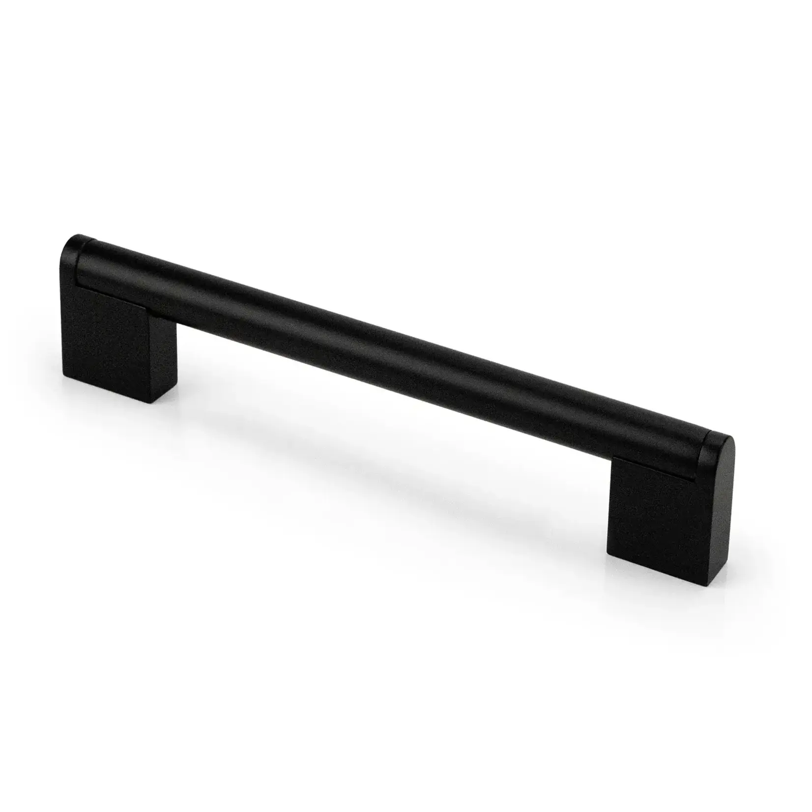 Marathon Hardware Grantchester Modern Hollow Pull Matte Black 5 1/16 In