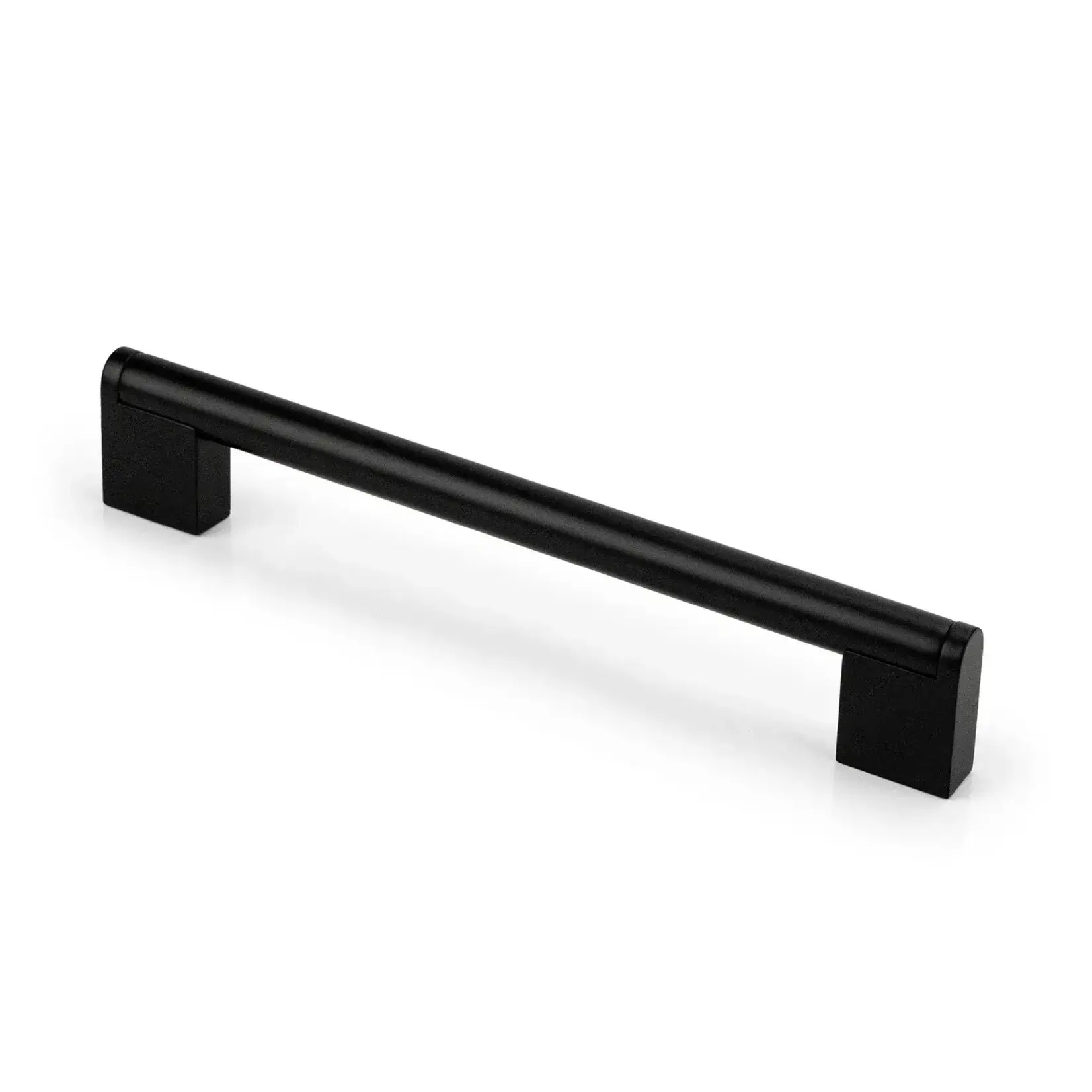 Marathon Hardware Grantchester Modern Hollow Pull Matte Black 6 5/16 In
