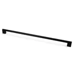 Marathon Hardware Grantchester Modern Hollow Pull Matte Black 18 29/32 In