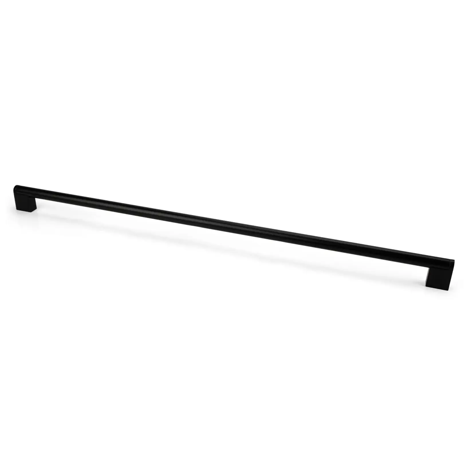 Marathon Hardware Grantchester Modern Hollow Pull Matte Black 21 13/32