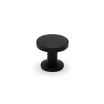 Marathon Hardware Wright Transitional Knob Matte Black 35mm