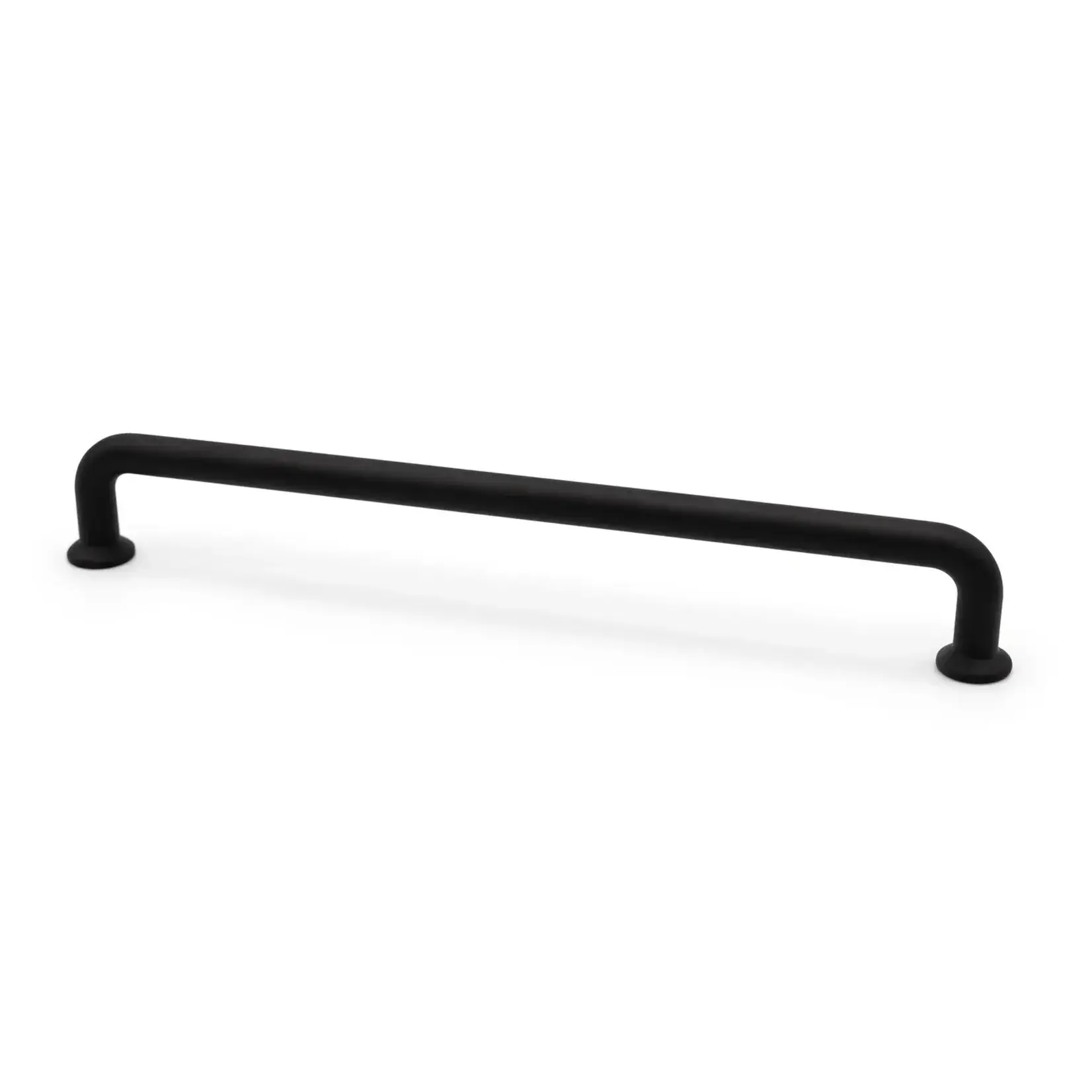 Marathon Hardware Wright Transitional Pull Matte Black - 7 9/16 In