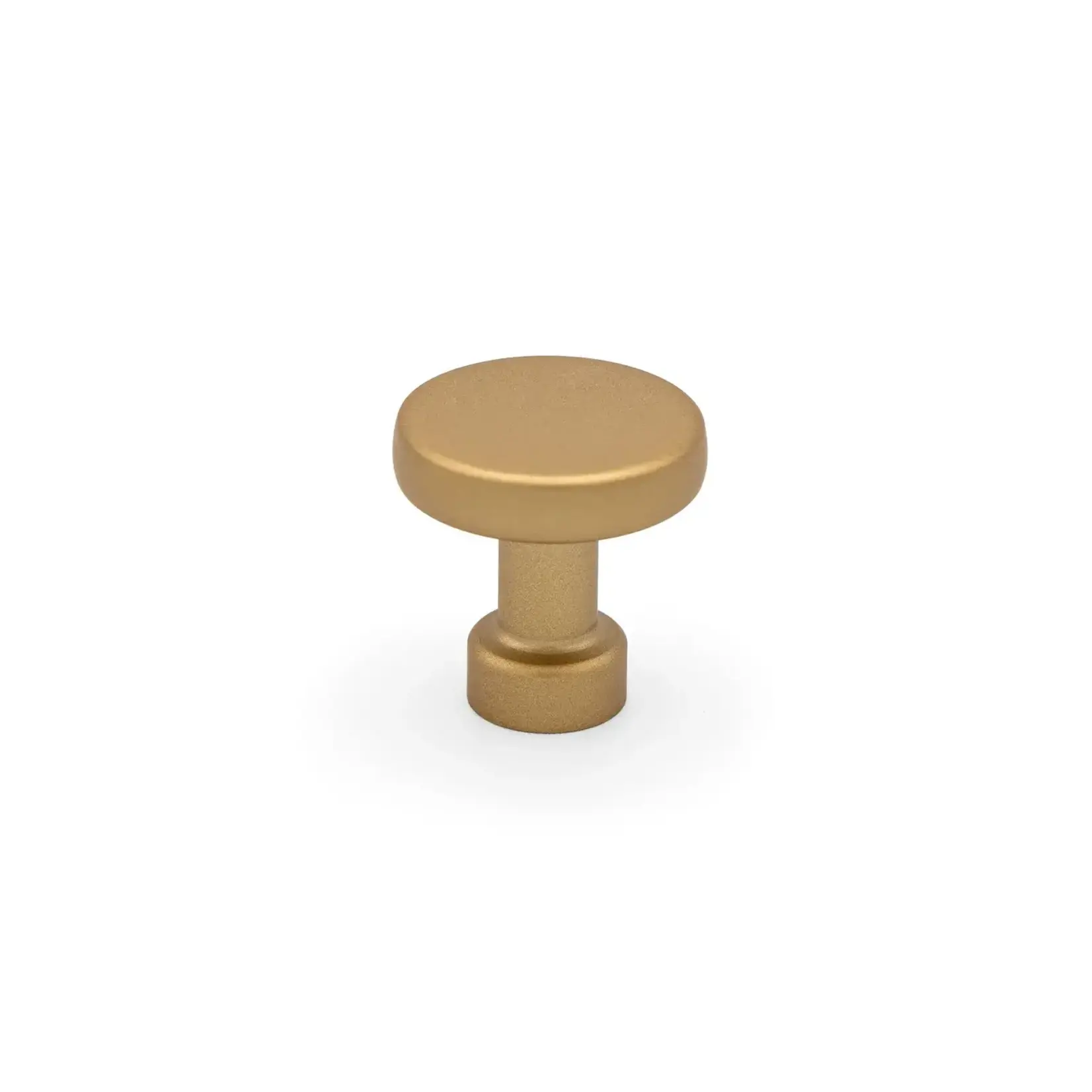 Marathon Hardware Galway Knob Satin Gold - 1 1/4 In
