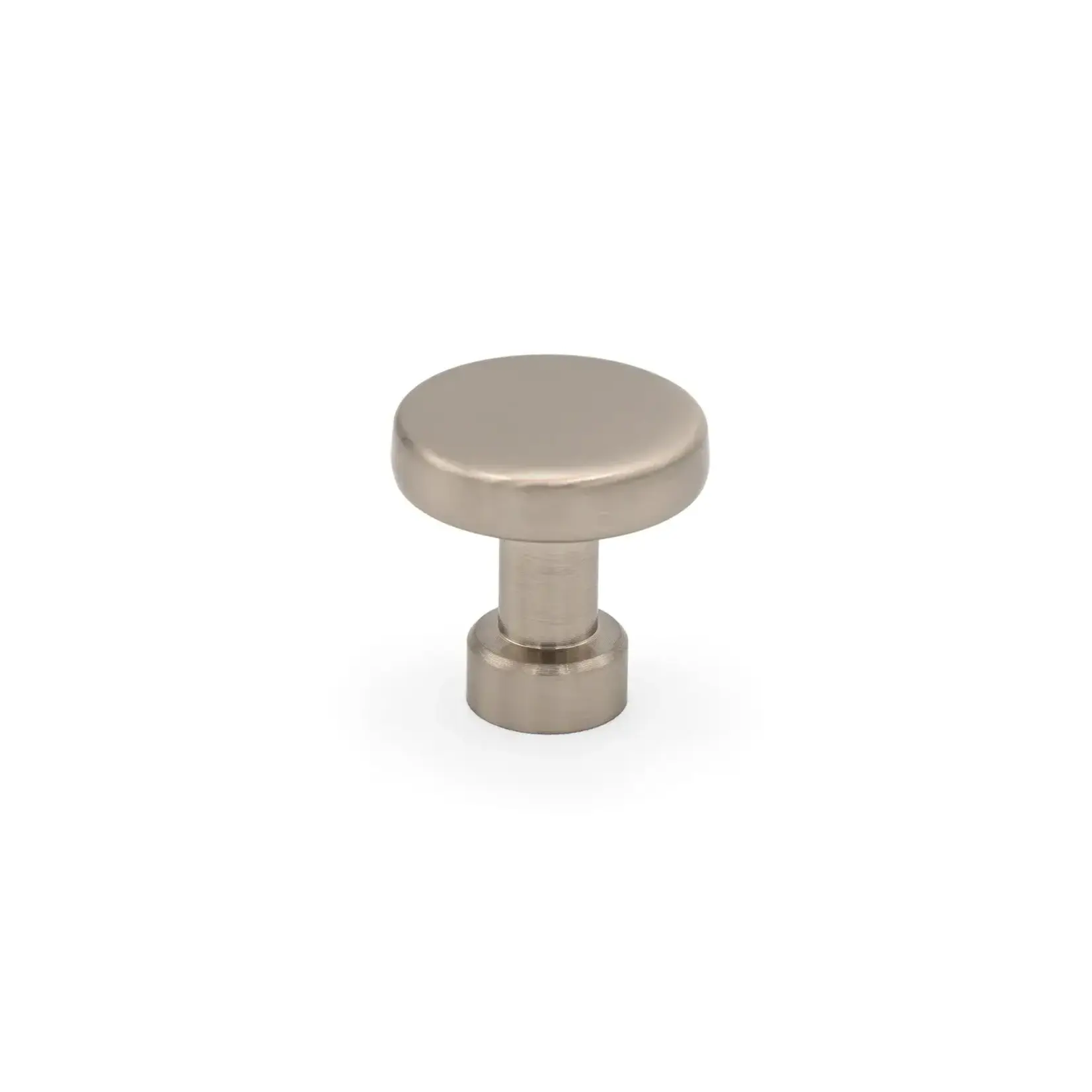 Marathon Hardware Galway Knob Brushed Satin Nickel - 1 1/4 In