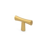 Marathon Hardware Nara T-Knob Satin Gold