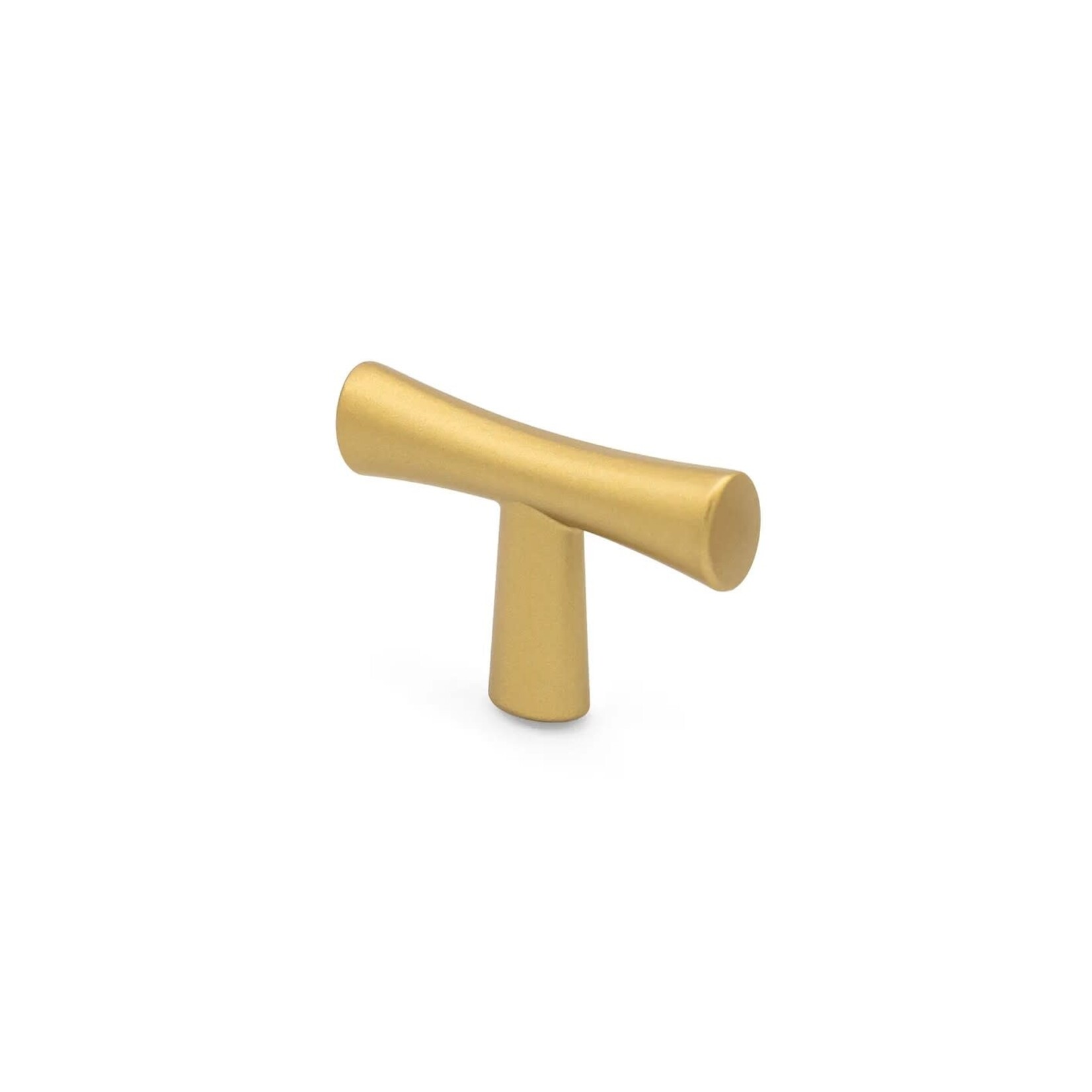 Marathon Hardware Nara T-Knob Satin Gold