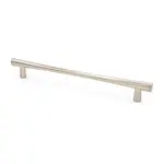 Nara Modern Pull-Brushed Satin Nickel - 7 9/16 Inch