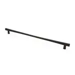 Marathon Hardware Nara Modern Pull-Matte Black - 12 5/8 Inch
