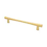 Marathon Hardware Nara Modern Pull- Satin Gold - 6 5/16 Inch