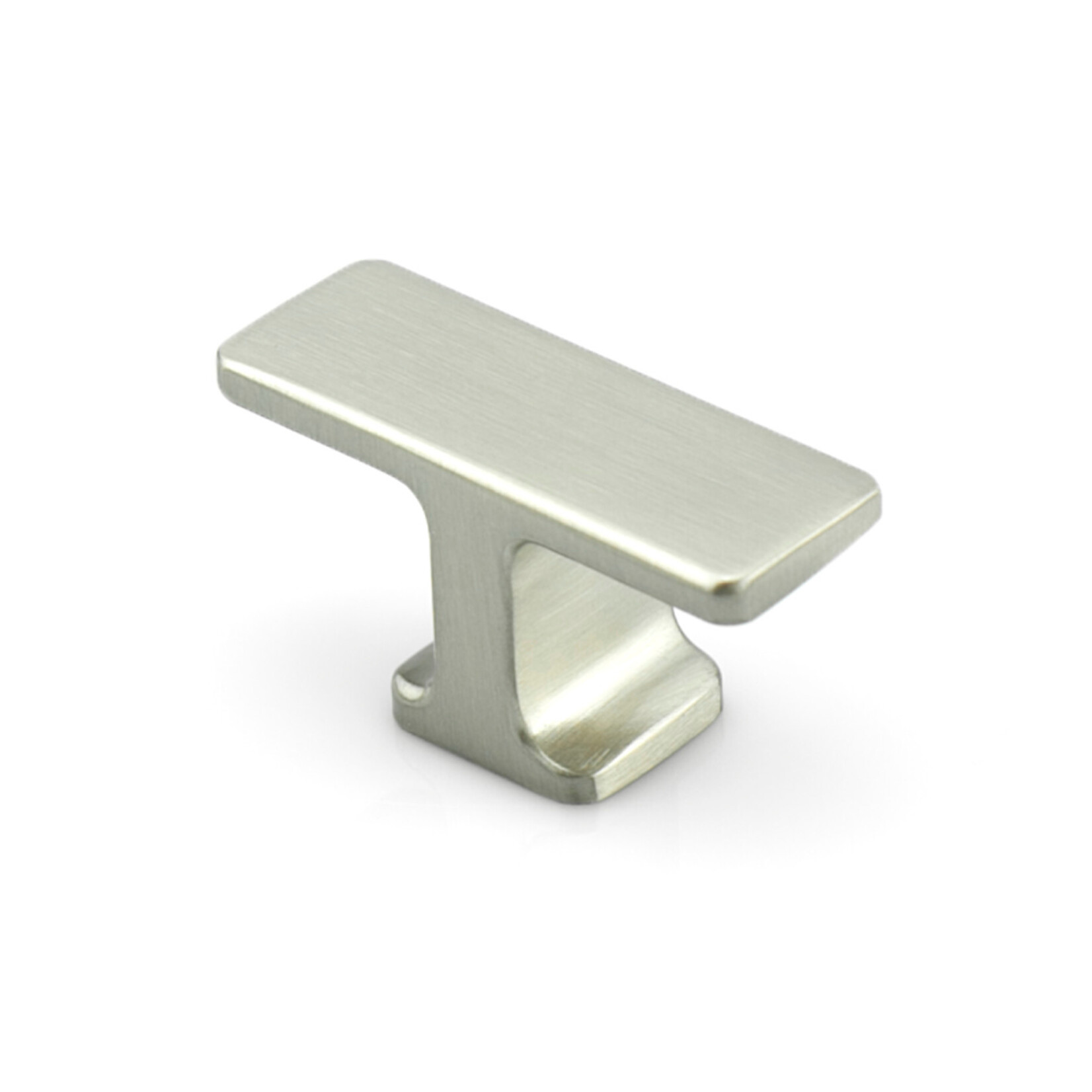 Ponte Transitional Knob, Brushed Nickel