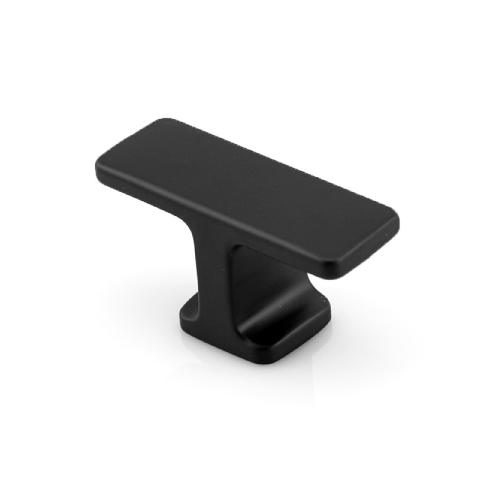 Marathon Hardware Ponte Transitional Knob Matte Black
