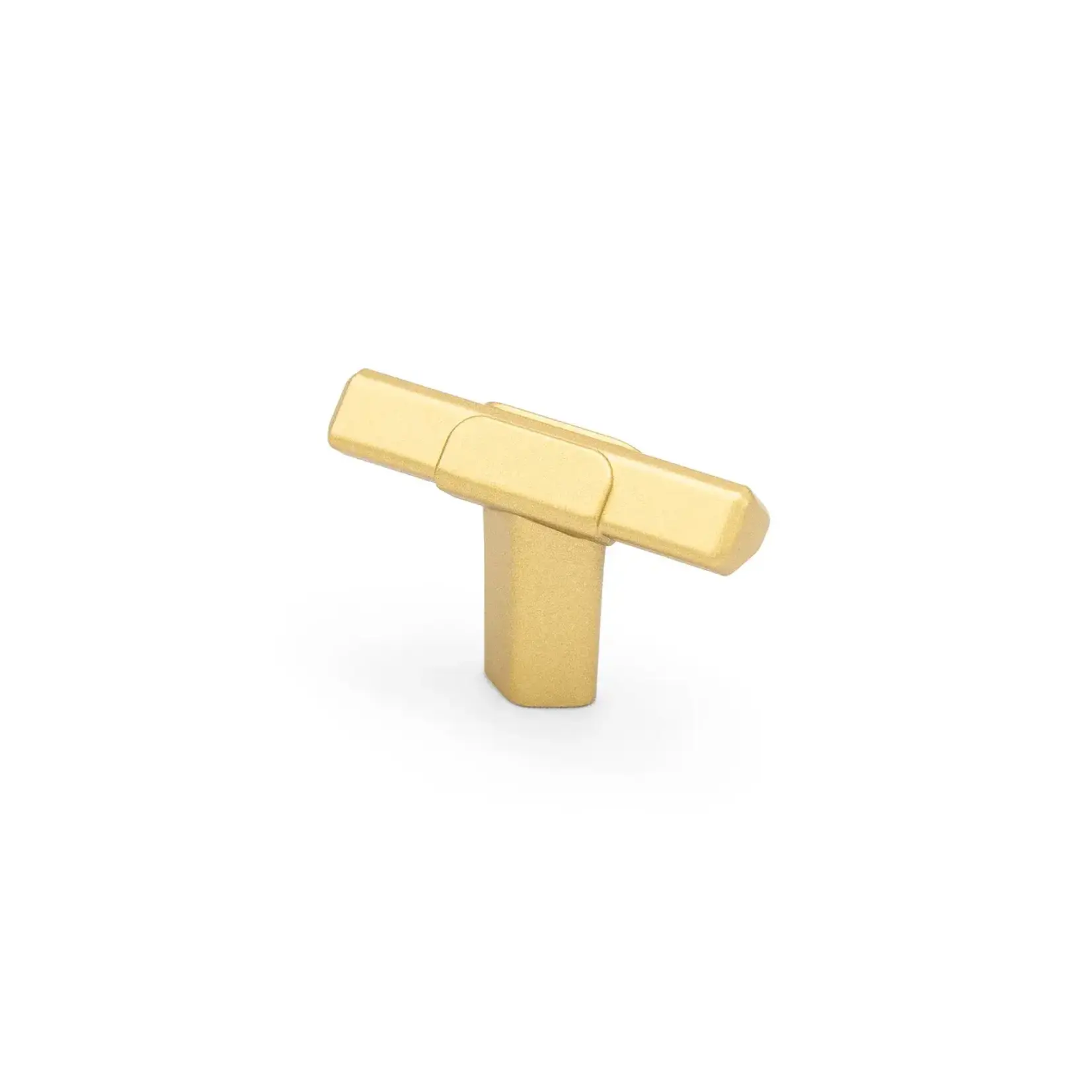 Marathon Hardware Dalvik T-Knob 45mm Satin Gold