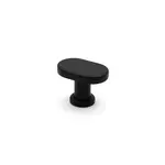 Marathon Hardware Kandra Transitional Knob, Matte Black