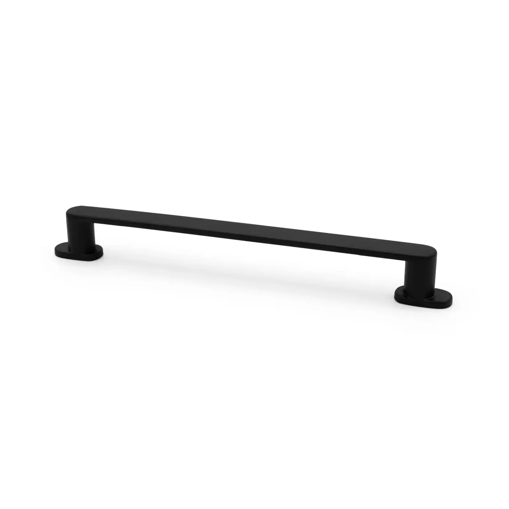 Marathon Hardware Kandra Pull-Matte Black - 7 9/16 Inch