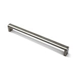Marathon Hardware Rockport Pull-Brushed Satin Nickel - 12 5/8 Inch