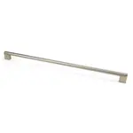 Marathon Hardware Grantchester Hollow Pull Brush Satin Nickel 18 29/32 In