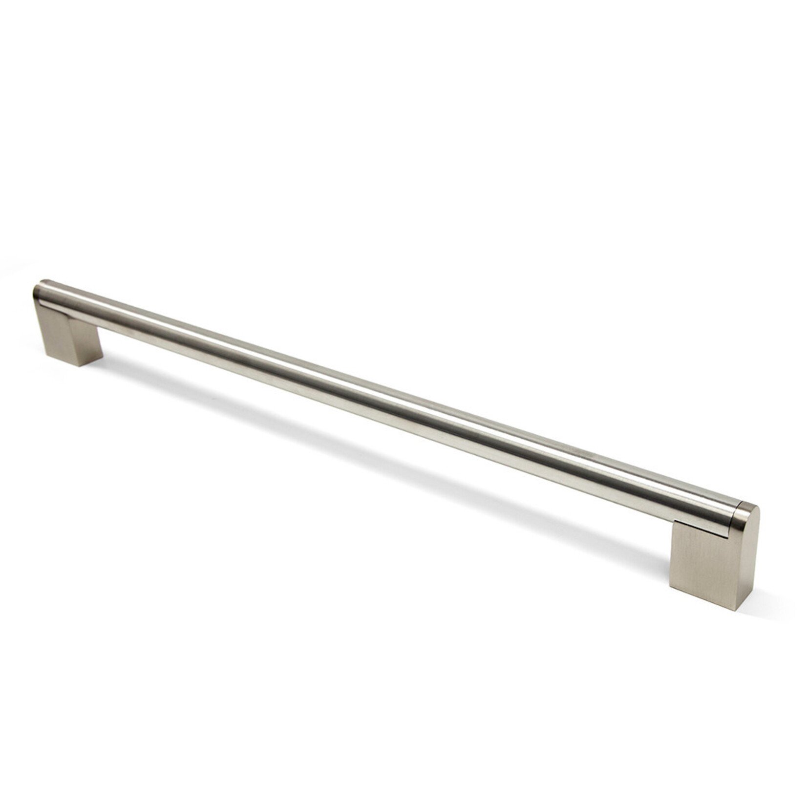 Marathon Hardware Grantchester Hollow Pull Brush Satin Nickel 21 13/32 In