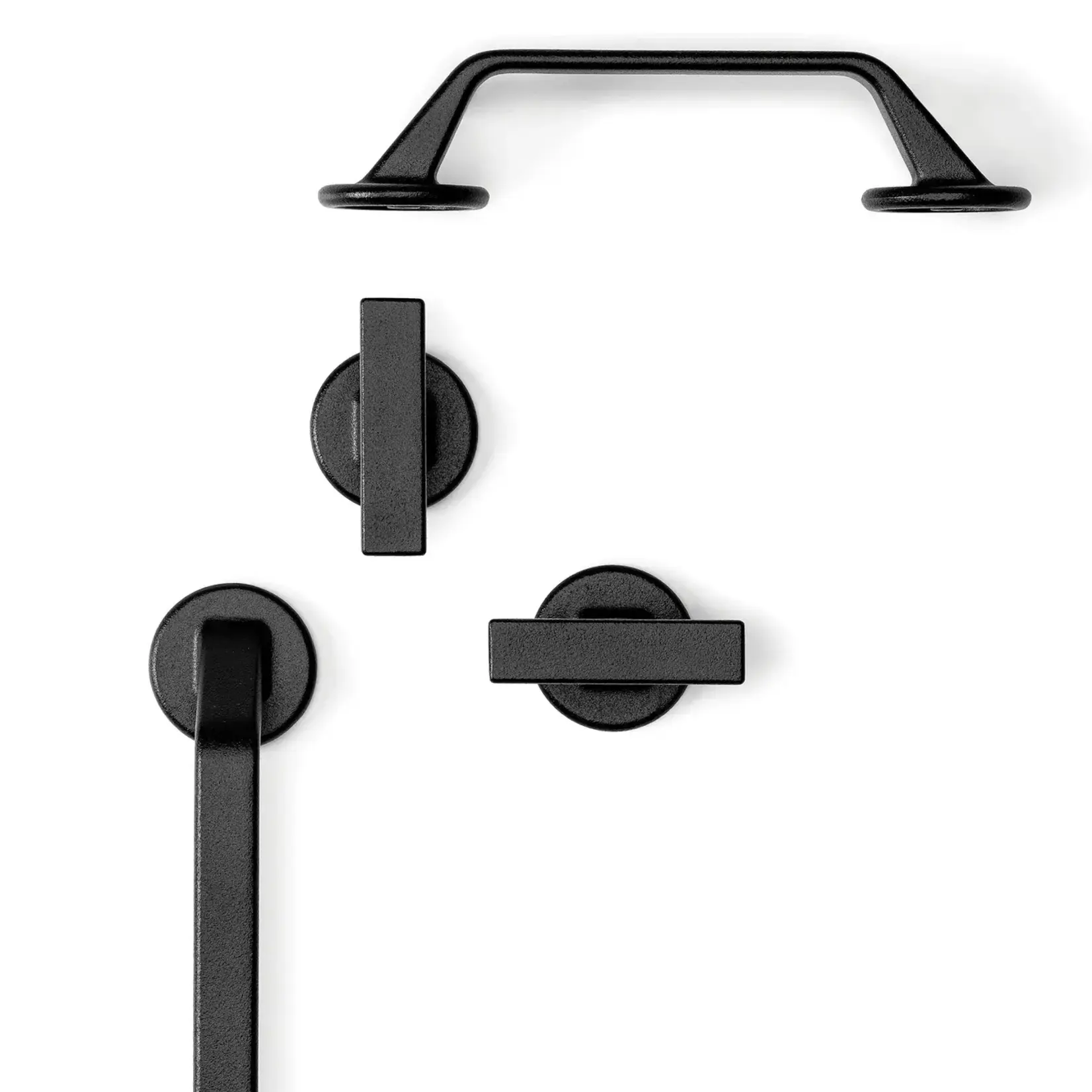 Marathon Hardware Oto Pull Matte Black 128mm