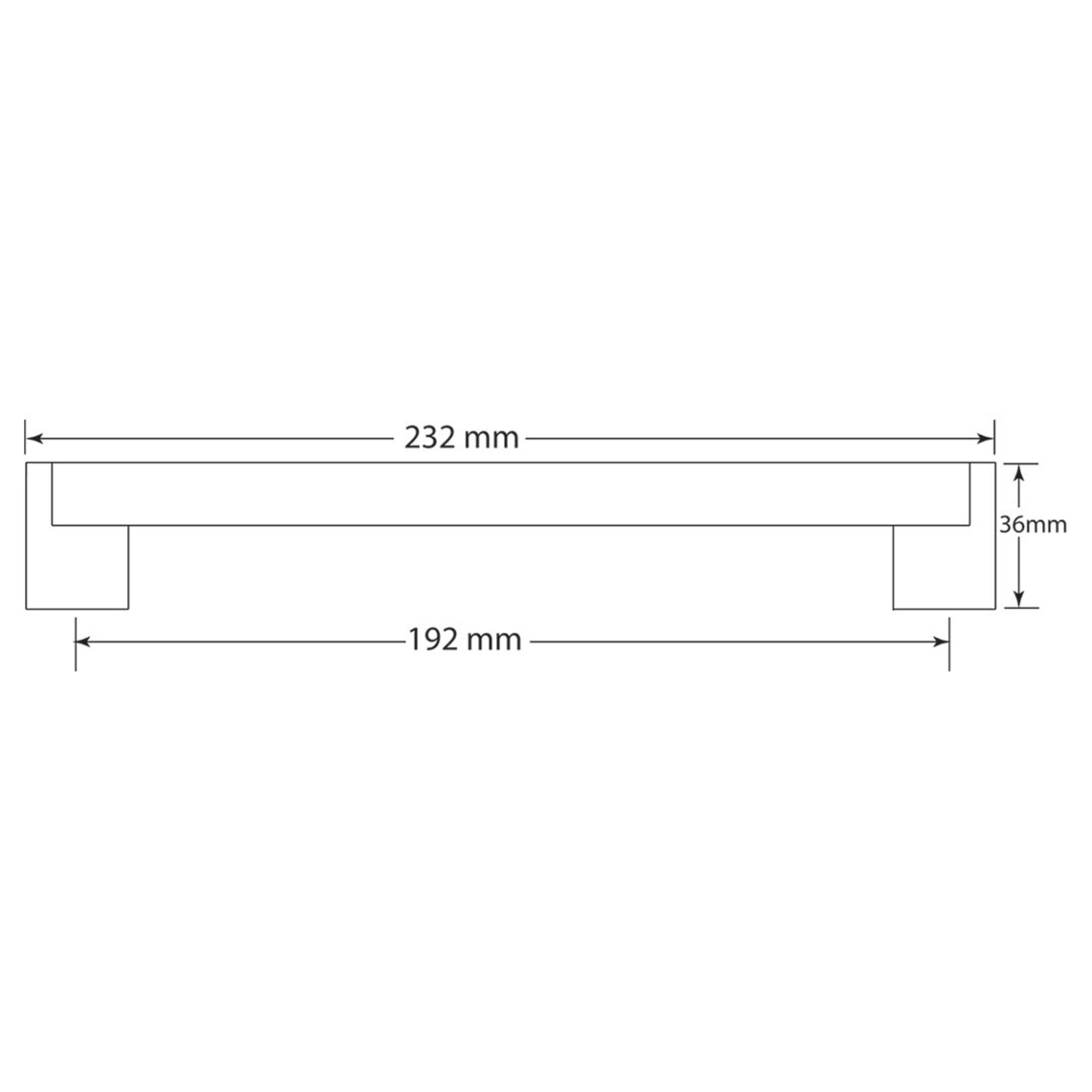 Marathon Hardware Grantchester Contemporary Pull